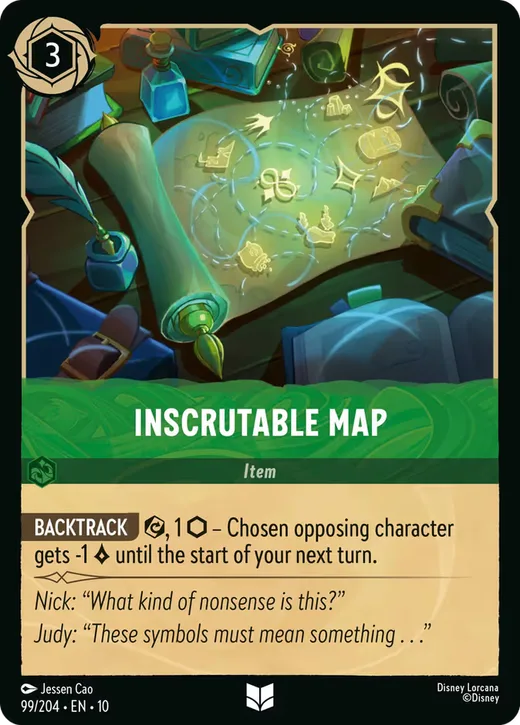 Inscrutable Map