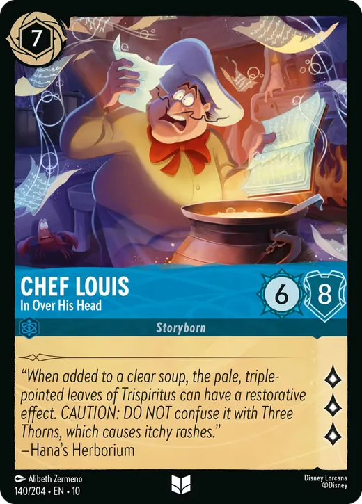 Chef Louis – In Over His Head