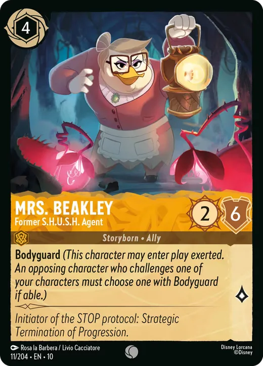 Mrs. Beakley – Former S.H.U.S.H. Agent