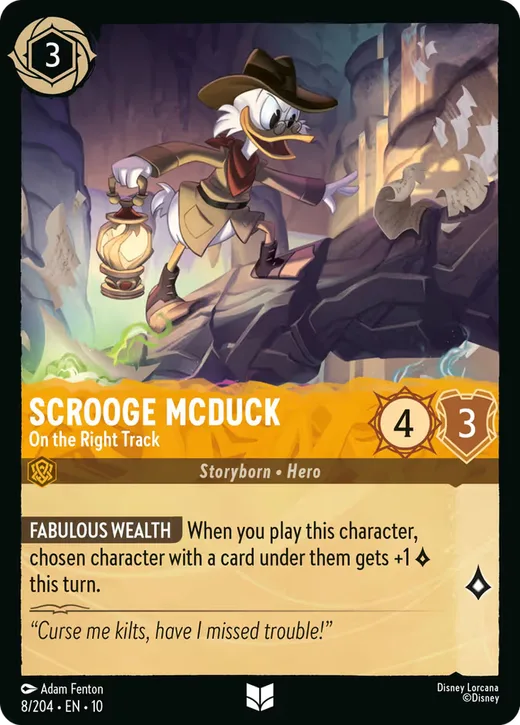 Scrooge McDuck – On the Right Track