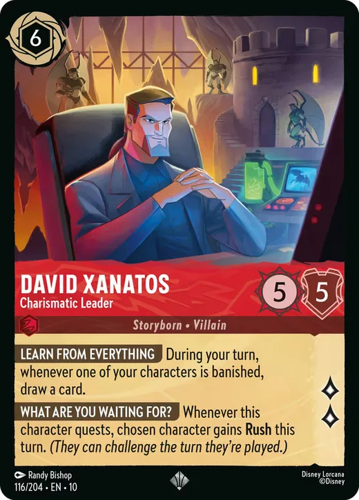 David Xanatos – Charismatic Leader