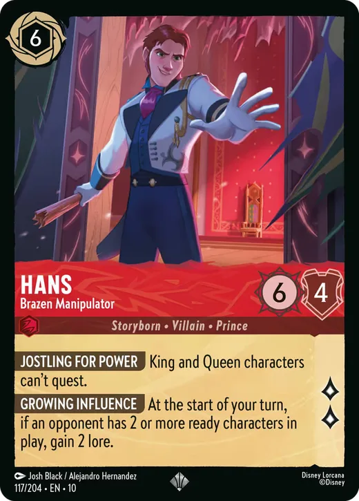 Hans – Brazen Manipulator