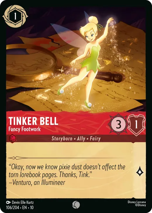 Tinker Bell – Fancy Footwork