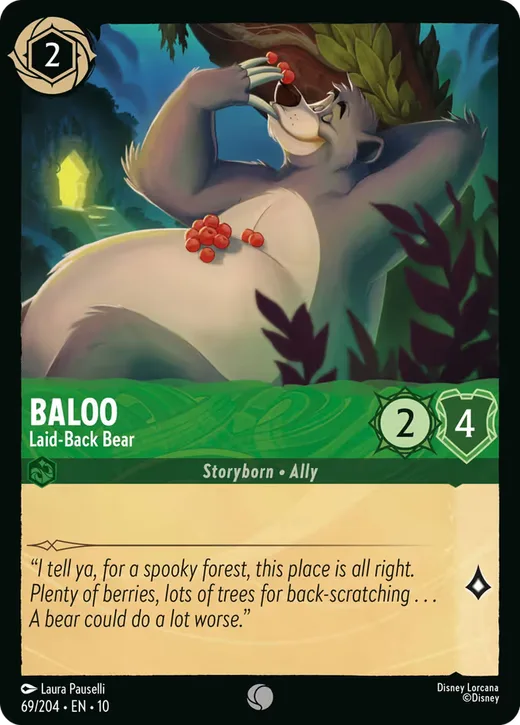 Baloo – Laid-Back Bear