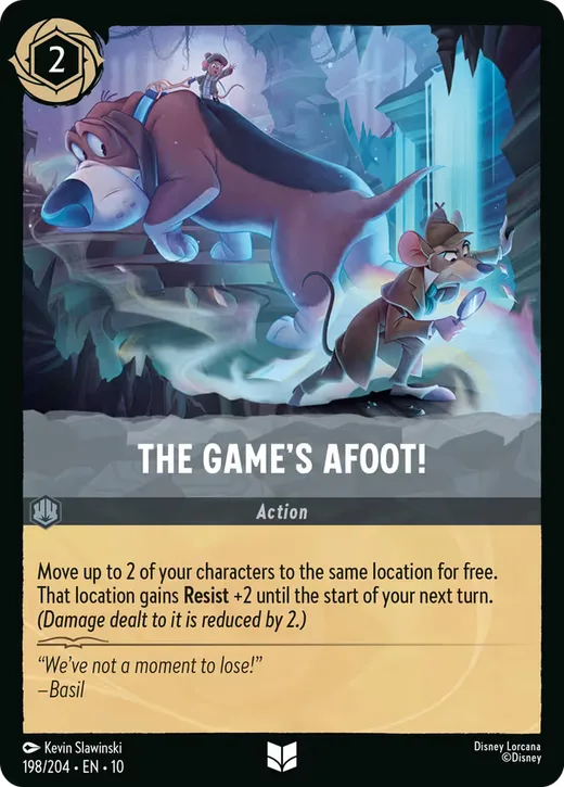 The Game's Afoot!