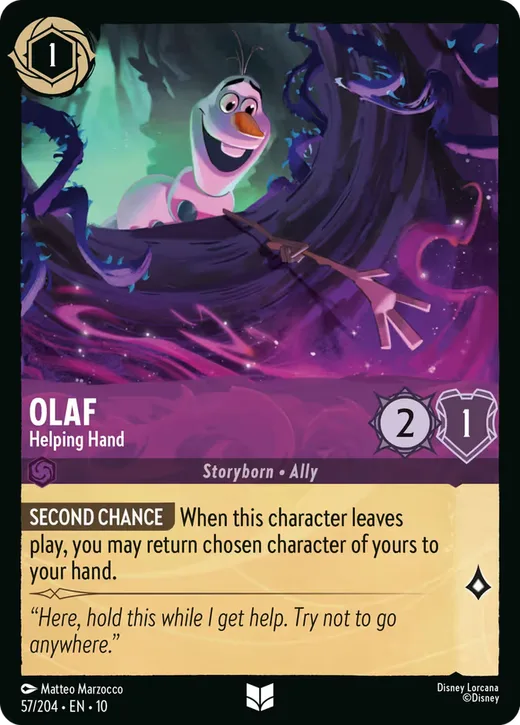 Olaf – Helping Hand