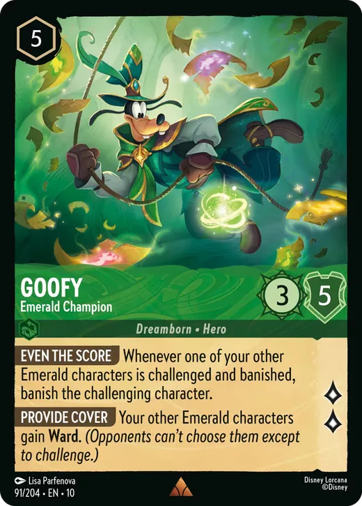 Goofy – Emerald Champion