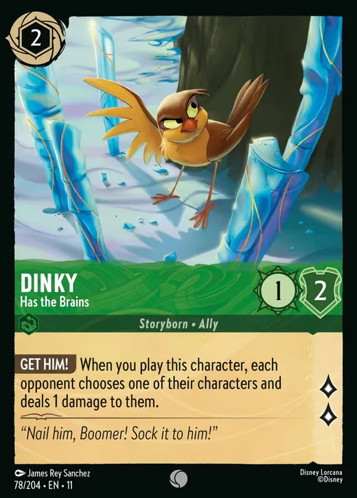 Dinky – Has the Brains
