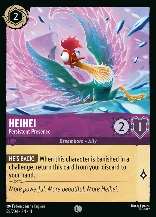 Heihei – Persistent Presence