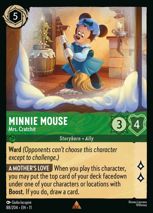 Minnie Mouse – Mrs. Cratchit