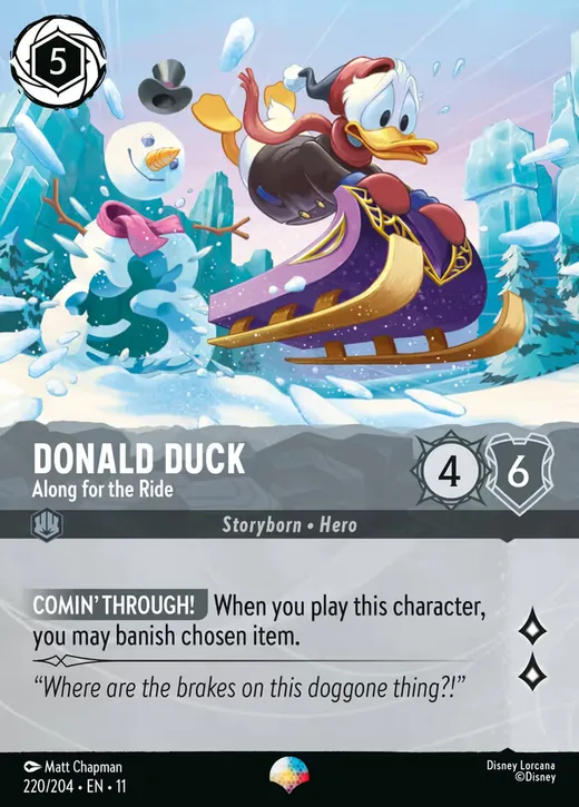 Donald Duck – Along for the Ride