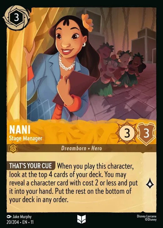 Nani – Stage Manager