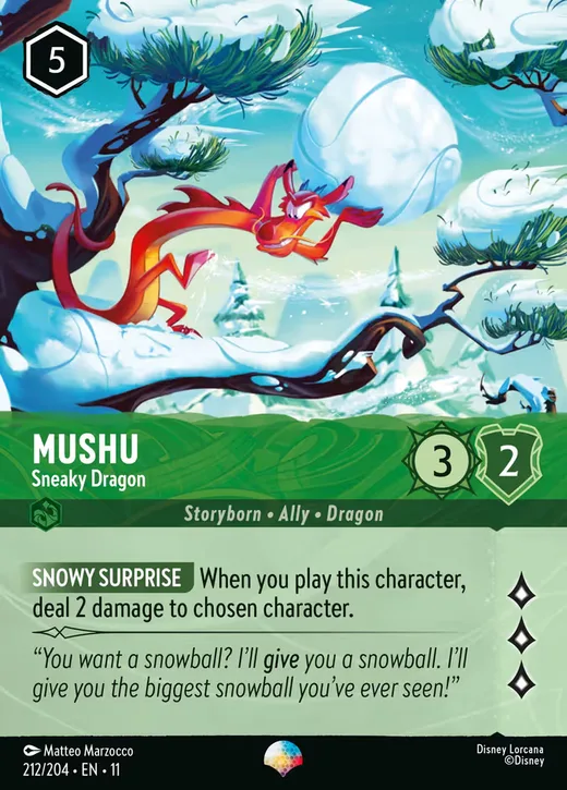Mushu – Sneaky Dragon