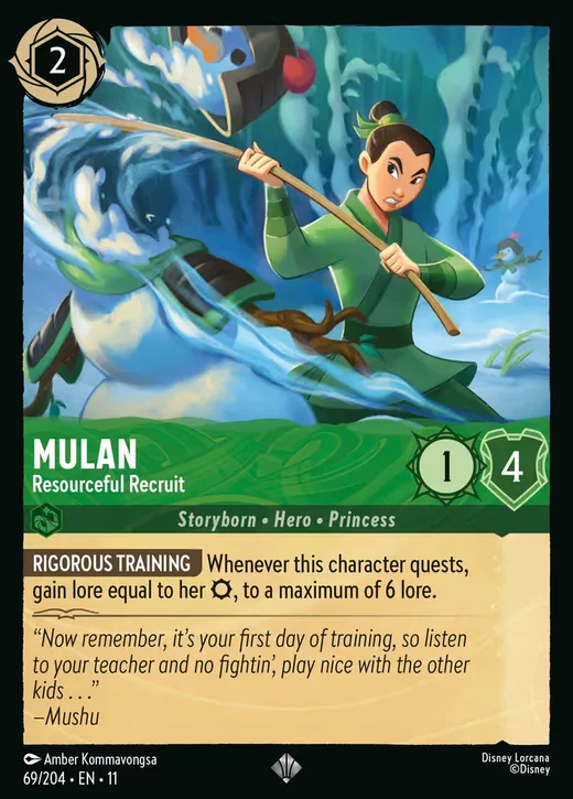 Mulan – Resourceful Recruit