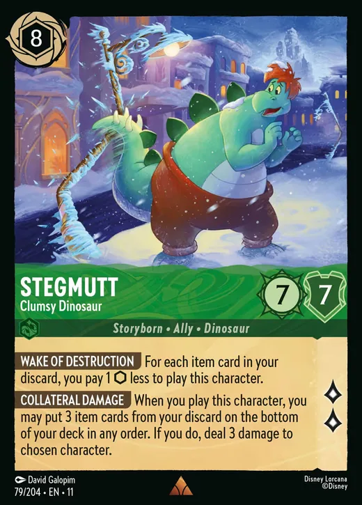 Stegmutt – Clumsy Dinosaur