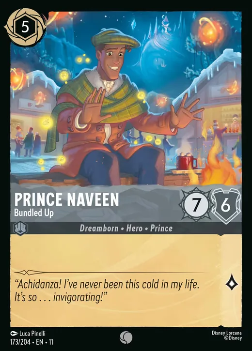 Prince Naveen – Bundled Up