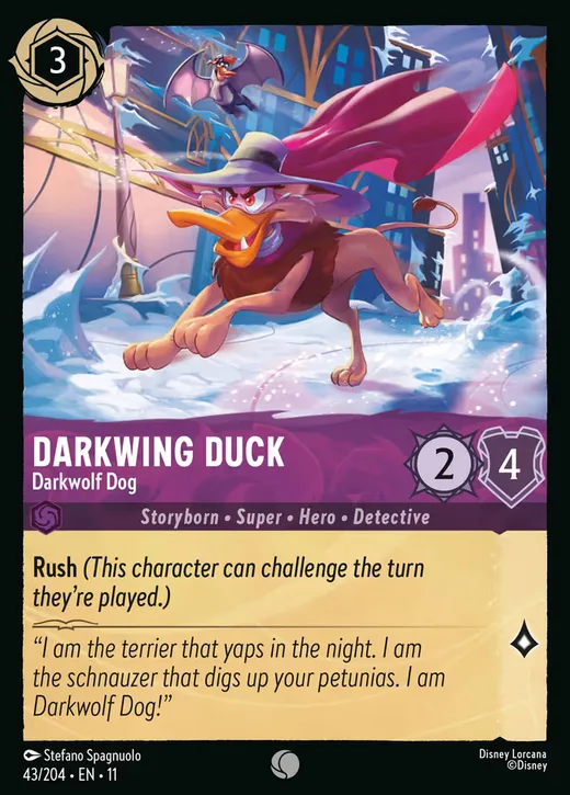Darkwing Duck – Darkwolf Dog