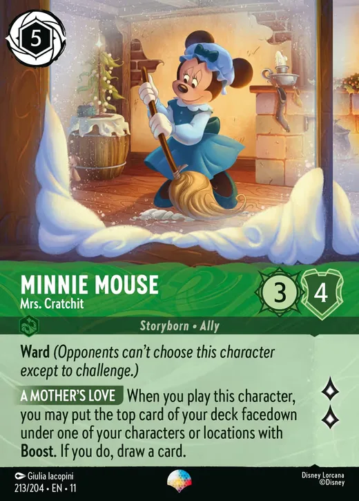 Minnie Mouse – Mrs. Cratchit
