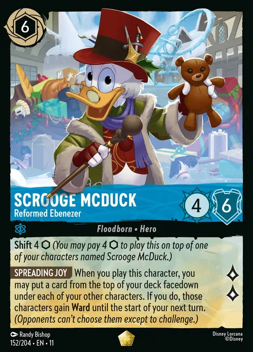 Scrooge McDuck – Reformed Ebenezer