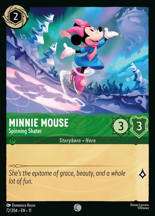 Minnie Mouse – Spinning Skater