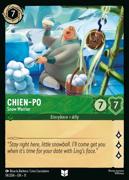 Chien-Po – Snow Warrior
