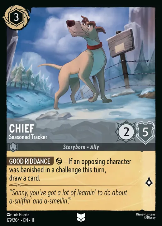 Chief – Seasoned Tracker