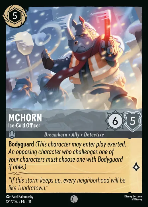 McHorn – Ice-Cold Officer