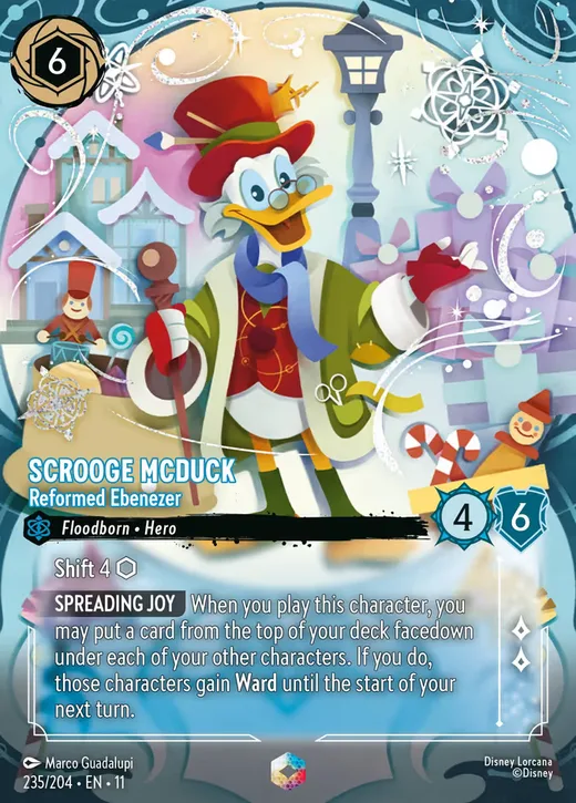 Scrooge McDuck – Reformed Ebenezer