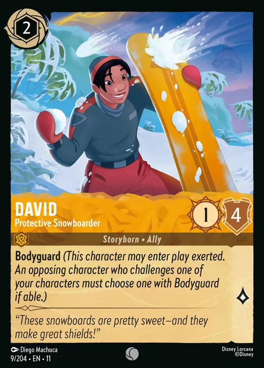 David – Protective Snowboarder