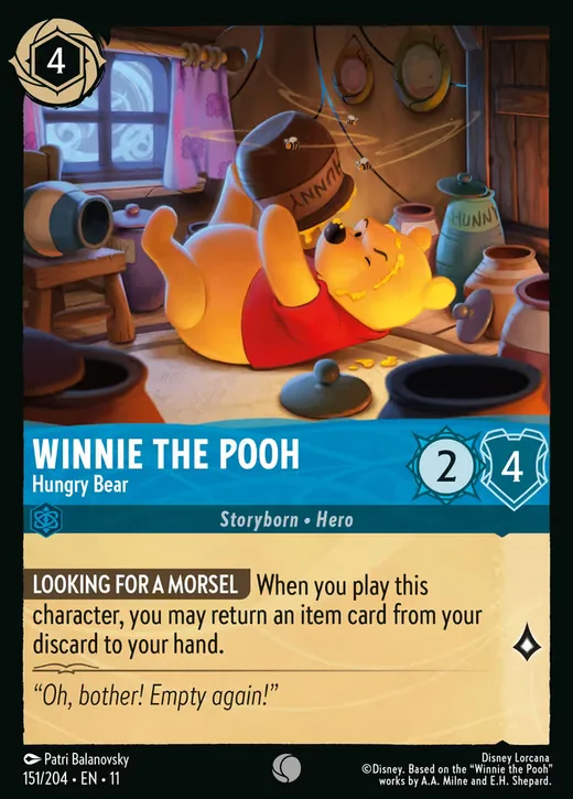 Winnie the Pooh – Hungry Bear