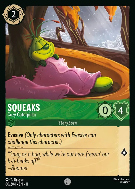 Squeaks – Cozy Caterpillar