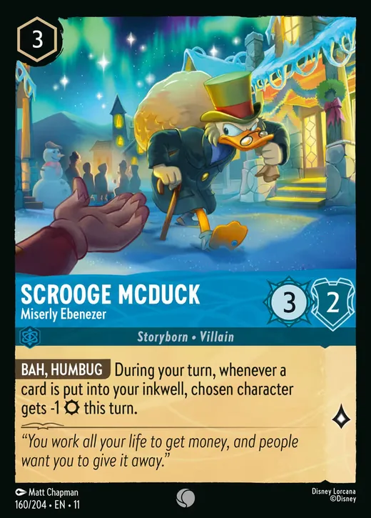 Scrooge McDuck – Miserly Ebenezer