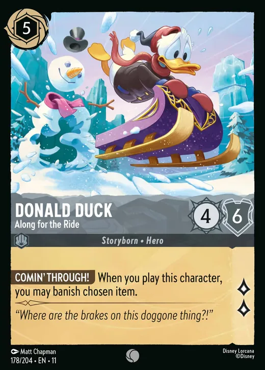 Donald Duck – Along for the Ride