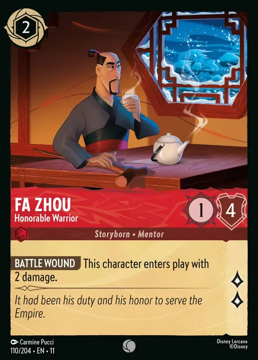 Fa Zhou – Honorable Warrior