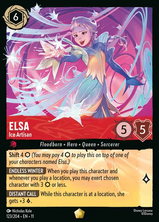 Elsa – Ice Artisan
