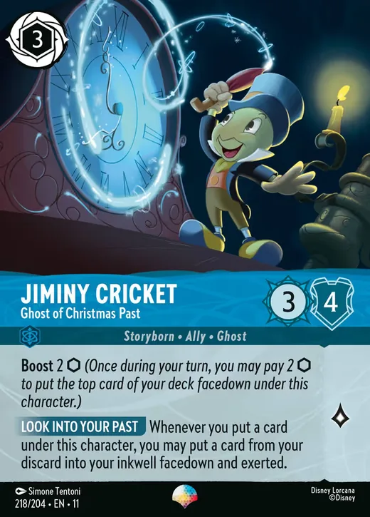 Jiminy Cricket – Ghost of Christmas Past