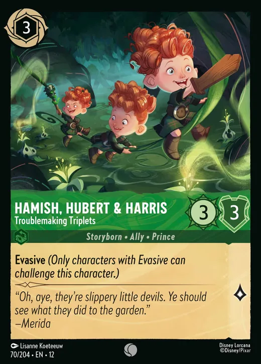 Hamish, Hubert & Harris – Troublemaking Triplets