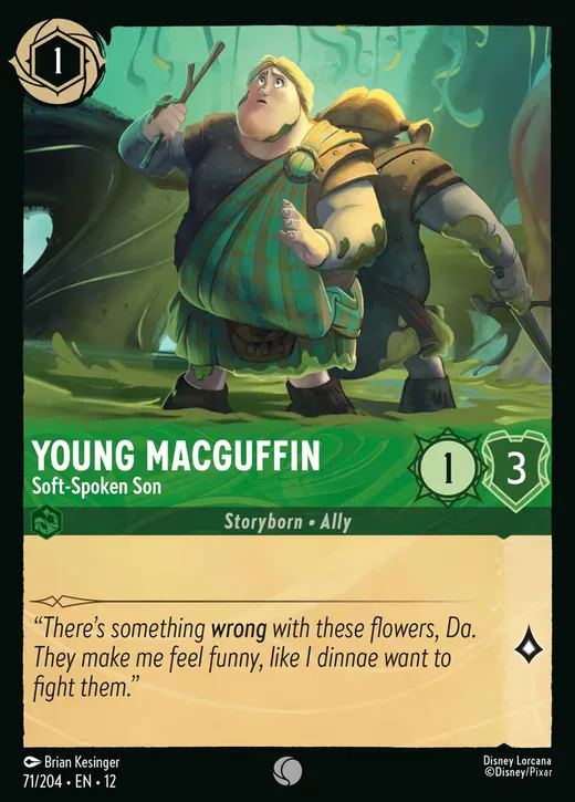 Young MacGuffin – Soft-Spoken Son