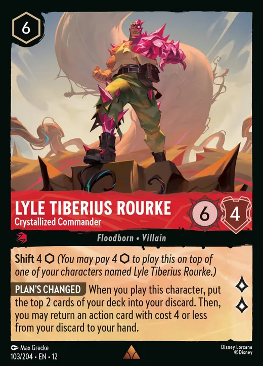 Lyle Tiberius Rourke – Crystallized Commander