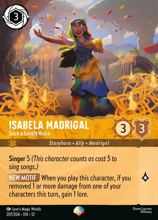 Isabela Madrigal – Such a Lovely Voice