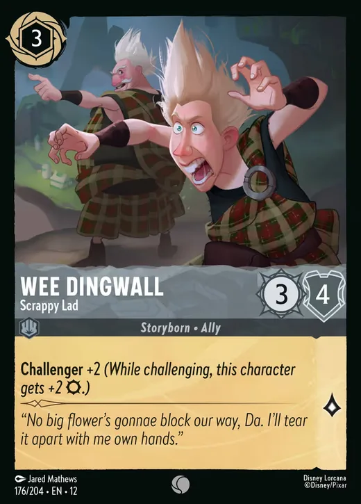 Wee Dingwall – Scrappy Lad