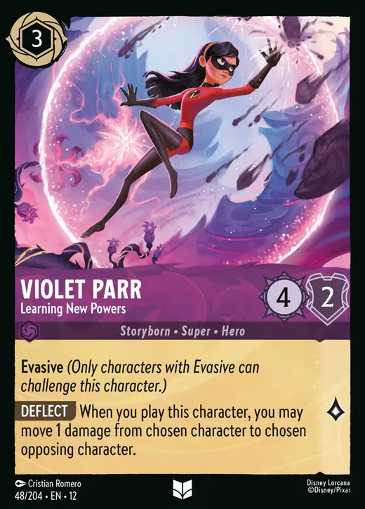 Violet Parr – Learning New Powers
