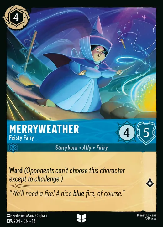 Merryweather – Feisty Fairy