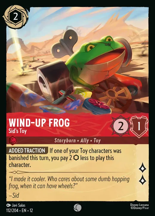 Wind-Up Frog – Sid's Toy