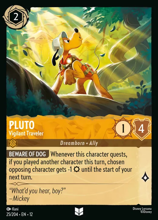 Pluto – Vigilant Traveler