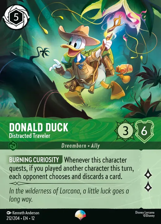 Donald Duck – Distracted Traveler