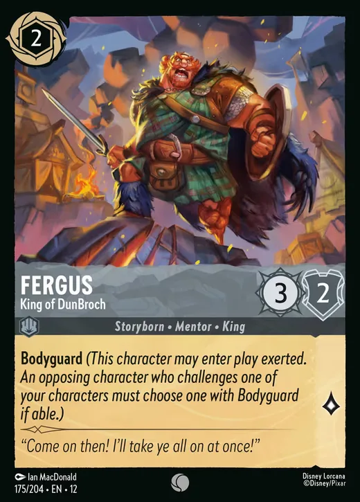 Fergus – King of DunBroch