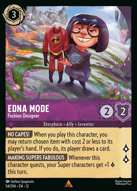 Edna Mode – Fashion Designer