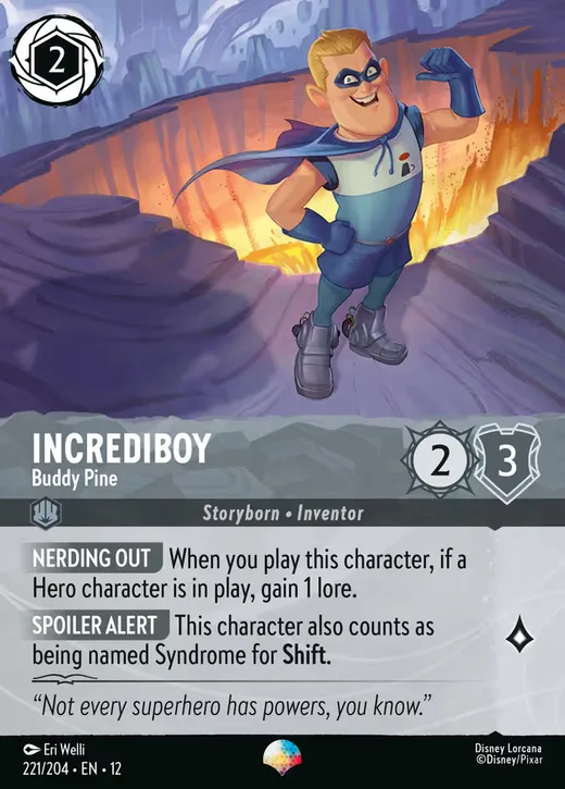 Incrediboy – Buddy Pine