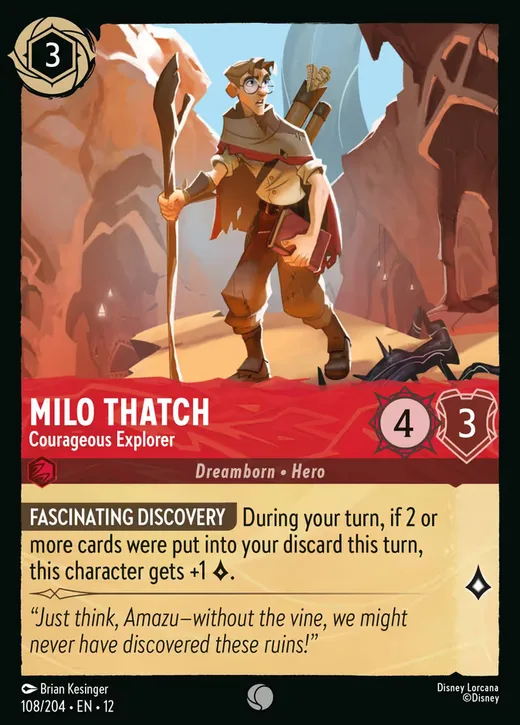 Milo Thatch – Courageous Explorer